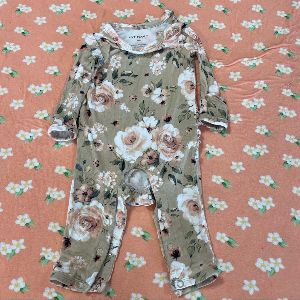 Newborn Posh Peanut Romper